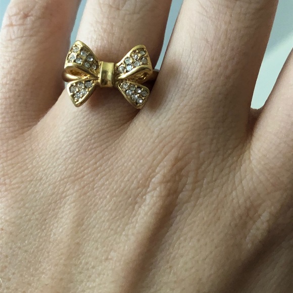 ▫️ Jcrew Pave Bow Ring ▫️ - Picture 4 of 5